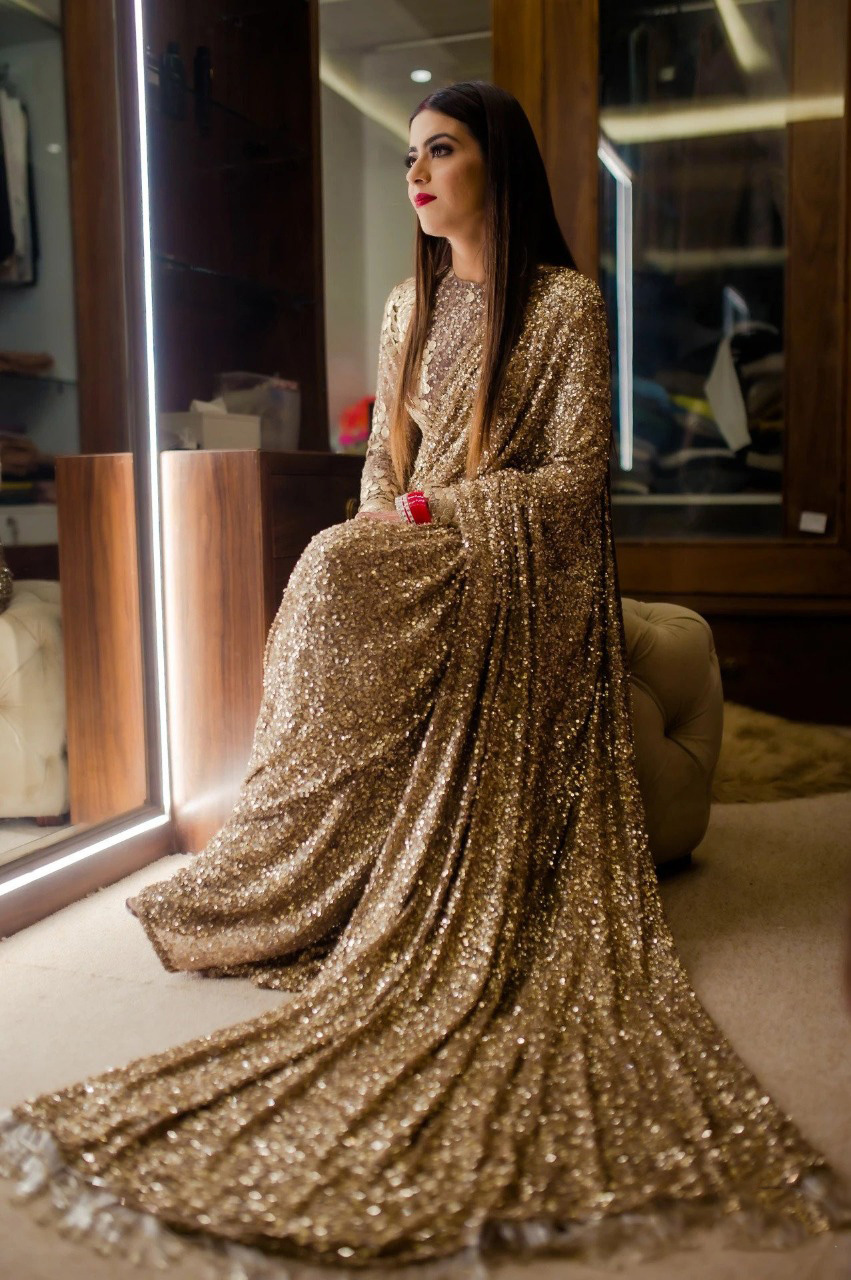 SN 236 Color: Gold Heavy Sequence Work Saree For Women's sn236, sn 236 Buy And Get 38% Off, On Sarees. SN236 | Sarees, Bollywood Sarees, Creative Sarees, Designer Sarees, Embroidered Sarees, Party Wear Sarees