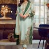 Aglow Light Green Georgette Embroidery Sequence Salwar Suit