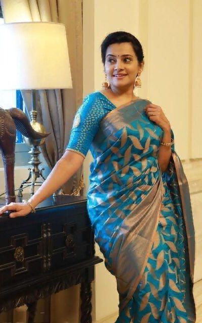 Fantastic Blue Color Soft Litchi Silk All Over Weaving Saree