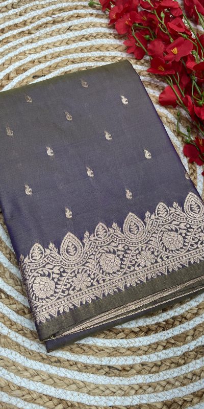 Fantastic Light Purple Color Banarasi Silk Zari Weaving Rich Pallu Saree