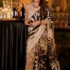 Superb Color Vichitra Silk Digital Prints Work Saree