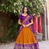 Superb Mustad Color Tushar Silk Patola Printed Lehenga Choli