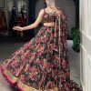 LNB 1672 Black Color Chiffon Floral Print Foil Print Embossed Design Lehenga Choli Wedding, Party, Festive, Events Etc. Delivery 4-6 Working Days Rs 3499 | Lehenga, Bollywood Lehenga, Creative Lehenga, Designer Lehenga, Embroidered Lehenga, Party Wear Lehenga