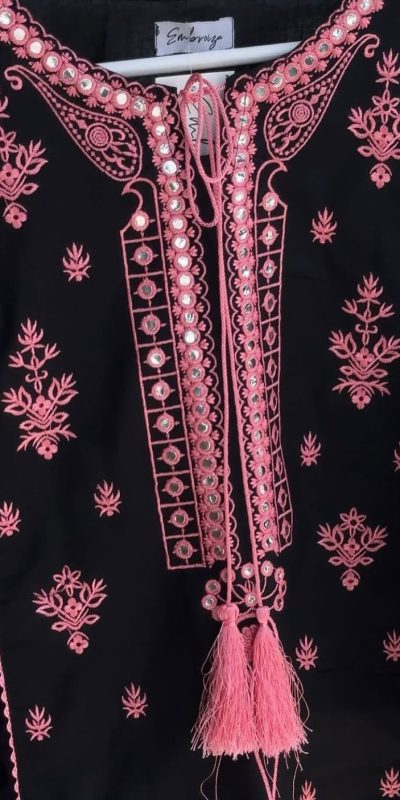 LG 1993 Black Color Roman Silk Embroidery Work Mirror Work Salwar Suit Casual, Wedding, Festive, Events . Expected Delivery 4-6 Working Days @2099/- only | Jump Suits, Salwar suit, Casual Suits, Creative suits, Designer Suits, Palazzo Suits, Party Wear Suits, Patiala Suits, Straight Suits