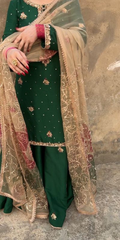 LG 1996 Green Color Chinon Sequence Embroidery Work Salwar Suit Casual, Wedding, Festive, Events . Expected Delivery  4-6 Working Days @1999/- only      | Jump Suits, Salwar suit, Casual Suits, Creative suits, Designer Suits, Palazzo Suits, Party Wear Suits, Patiala Suits, Straight Suits