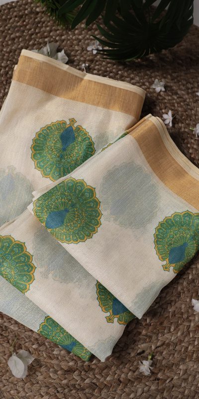 YNF 7205 Green Color Onam Printed With Banglory Blouse Saree Casual, Wedding, Festive, Events . Expected Delivery  4-6 Working Days @1749/- only                                                                                | Sarees, Bollywood Sarees, Creative Sarees, Designer Sarees, Embroidered Sarees, Ethnic Saree, Modern Digital sarees, Party Wear Sarees