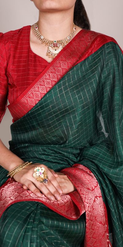 YNF 7029 Green Color Tussar Chex Patola Print Weaving Work Border Saree Casual, Wedding, Festive, Events . Expected Delivery  4-6 Working Days @1499/- only                                | Sarees, Bollywood Sarees, Creative Sarees, Designer Sarees, Embroidered Sarees, Ethnic Saree, Modern Digital sarees, Party Wear Sarees