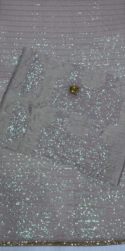 DF 3416 Grey Color Georgette Rainbow Sequins Embroidery Work Saree Casual, Wedding, Festive, Events . Expected Delivery 4-6 Working Days @1799/- only | Sarees, Bollywood Sarees, Creative Sarees, Designer Sarees, Embroidered Sarees, Ethnic Saree, Modern Digital sarees, Party Wear Sarees