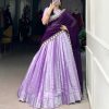 LNB 2013 Lavender Color Jacquard Silk weaving work Lehenga Choli Wedding, Party, Festive, Events Etc. Delivery 4-6 Working Days Rs 2999 | Lehenga, Bollywood Lehenga, Creative Lehenga, Designer Lehenga, Embroidered Lehenga, Party Wear Lehenga
