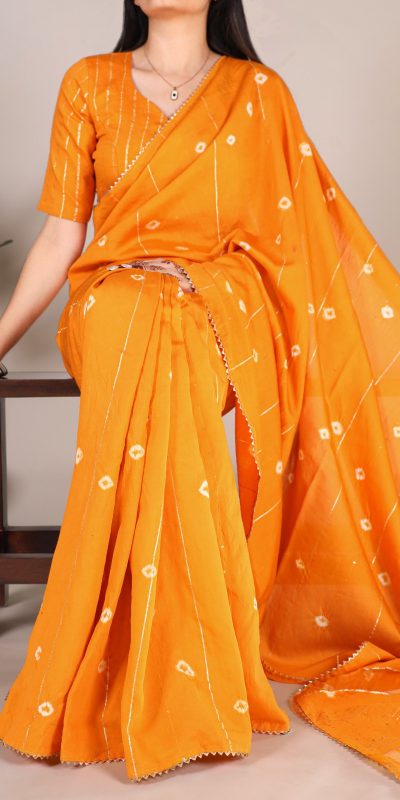 YNF 7503 Mustard Color Viscose chanderi Sequins zari gota patti Saree Casual, Wedding, Festive, Events . Expected Delivery 4-6 Working Days @1499/- only | Sarees, Bollywood Sarees, Creative Sarees, Designer Sarees, Embroidered Sarees, Ethnic Saree, Modern Digital sarees, Party Wear Sarees