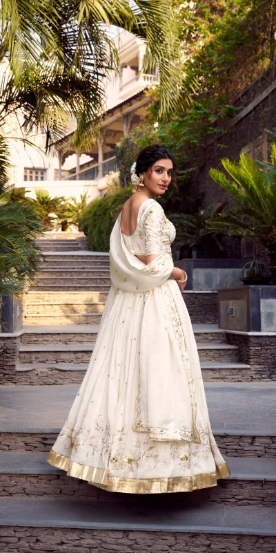 LNB 1422 Off White Color Silver Glosy Sequins and Embroidery Foil Work Lehenga Choli Wedding, Party, Festive, Events Etc. Delivery 4-6 Working Days Rs 3299 | Lehenga, Bollywood Lehenga, Creative Lehenga, Designer Lehenga, Embroidered Lehenga, Party Wear Lehenga