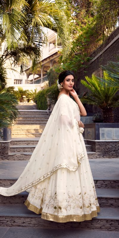 LNB 1422 Off White Color Silver Glosy Sequins and Embroidery Foil Work Lehenga Choli Wedding, Party, Festive, Events Etc. Delivery 4-6 Working Days Rs 3299 | Lehenga, Bollywood Lehenga, Creative Lehenga, Designer Lehenga, Embroidered Lehenga, Party Wear Lehenga