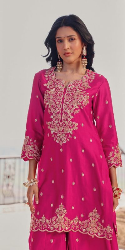 LG 1988 Pink Color Chinon Sequence Embroidery Work Salwar Suit Casual, Wedding, Festive, Events . Expected Delivery  4-6 Working Days @2149/- only      | Jump Suits, Salwar suit, Casual Suits, Creative suits, Designer Suits, Palazzo Suits, Party Wear Suits, Patiala Suits, Straight Suits