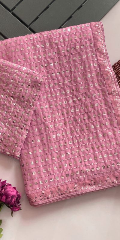 DF 3452 Pink Color Faux Georgette Embroidery Sequins Multi Work Saree Casual, Wedding, Festive, Events . Expected Delivery 4-6 Working Days @1799/- only | Sarees, Bollywood Sarees, Creative Sarees, Designer Sarees, Embroidered Sarees, Ethnic Saree, Modern Digital sarees, Party Wear Sarees