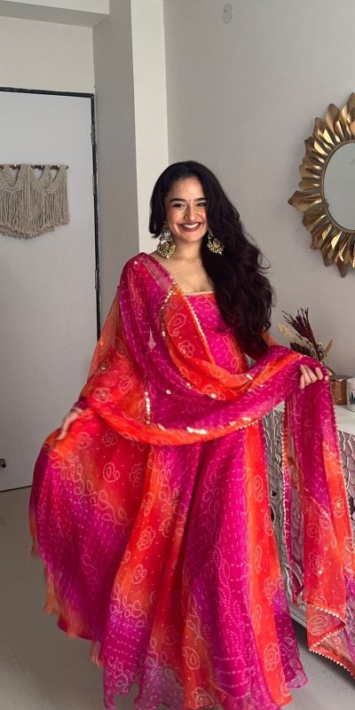 YNF 5010 Peach Color Georgette Floral Print With Lace Touch Up Gown Casual, Wedding, Festive, Events . Expected Delivery 4-6 Working Days @1849/- only | Gowns, Bollywood Gowns, Creative Gowns, Designer Gowns, Embroidered Gowns, Party Wear Gowns