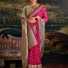 YNF 7209 Pink Color Green Silk Fusion Print Madhubani Bandhej Saree Casual, Wedding, Festive, Events . Expected Delivery  4-6 Working Days @1499/- only                                                                                | Sarees, Bollywood Sarees, Creative Sarees, Designer Sarees, Embroidered Sarees, Ethnic Saree, Modern Digital sarees, Party Wear Sarees