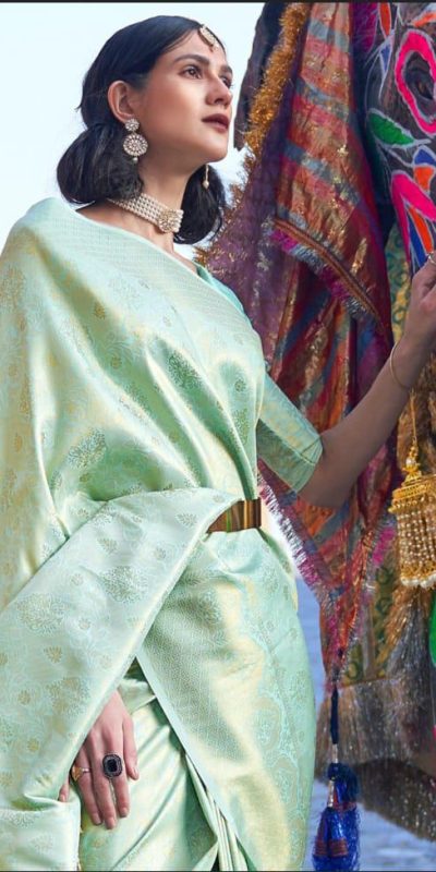 KP 5013 Pista Soft Lichi Silk Jacquard Work With Designer Work Saree Special Price ₹1399. Delivery 4-6 Working Days. Shop now. | Sarees, Bollywood Sarees, Creative Sarees, Designer Sarees, Embroidered Sarees, Ethnic Saree, Modern Digital sarees, Party Wear Sarees