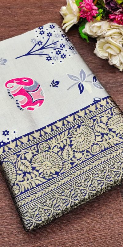 KP 6004 Purple Soft Lichi Silk Jacquard Work With Designer Work Saree. Grab it for ₹1499. Delivery 4-6 Working Days. Shop now. | Sarees, Bollywood Sarees, Creative Sarees, Designer Sarees, Embroidered Sarees, Ethnic Saree, Modern Digital sarees, Party Wear Sarees