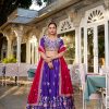 LNB 1414 Purple Color Vichitra Silk Sequins and Thread Embroidery Work Lehenga Choli Wedding, Party, Festive, Events Etc. Delivery 4-6 Working Days Rs 3399 | Lehenga, Bollywood Lehenga, Creative Lehenga, Designer Lehenga, Embroidered Lehenga, Party Wear Lehenga