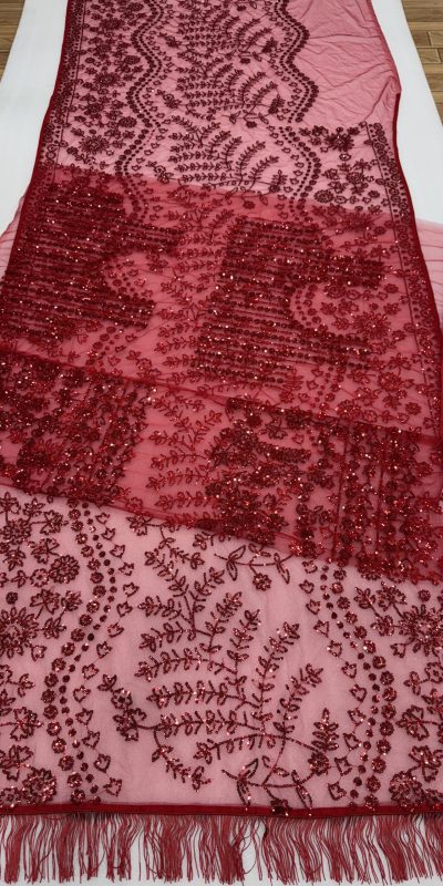 DF 3461 Red Color Butterfly Net 5mm Sequins Embroidery work Saree Saree Casual, Wedding, Festive, Events . Expected Delivery  4-6 Working Days @1799/- only                                                                                | Sarees, Bollywood Sarees, Creative Sarees, Designer Sarees, Embroidered Sarees, Ethnic Saree, Modern Digital sarees, Party Wear Sarees