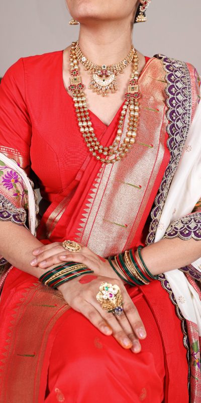 YNF 7407 Red Color Jacquard Silk Paithani Zari Weaving Work Saree Casual, Wedding, Festive, Events . Expected Delivery  4-6 Working Days @3349/- only                                                                                | Sarees, Bollywood Sarees, Creative Sarees, Designer Sarees, Embroidered Sarees, Ethnic Saree, Modern Digital sarees, Party Wear Sarees