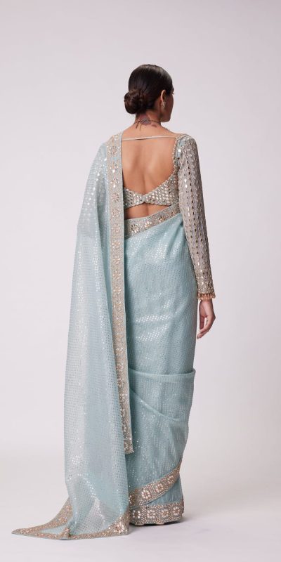 DF 3431 Sky Blue Color Faux Georgette Heavy 5mm Sequence Work Saree Casual, Wedding, Festive, Events . Expected Delivery 4-6 Working Days @1759/- only | Sarees, Bollywood Sarees, Creative Sarees, Designer Sarees, Embroidered Sarees, Ethnic Saree, Modern Digital sarees, Party Wear Sarees