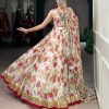 LNB 1672 White Color Chiffon Floral Print Foil Print Embossed Design Lehenga Choli Wedding, Party, Festive, Events Etc. Delivery 4-6 Working Days Rs 3499 | Lehenga, Bollywood Lehenga, Creative Lehenga, Designer Lehenga, Embroidered Lehenga, Party Wear Lehenga