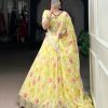 LNB 1716 Yellow Color Tabby Silk Floral Print Embossed Design Lace Lehenga Choli Wedding, Party, Festive, Events Etc. Delivery 4-6 Working Days Rs 2499 | Lehenga, Bollywood Lehenga, Creative Lehenga, Designer Lehenga, Embroidered Lehenga, Party Wear Lehenga