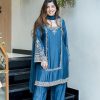 ZSR 3138 Blue German Chiffon With Embroidery Work with Full Sleeve Salwar Suit Wedding, Party, Festive, Events,Now at just ₹1949. Delivery 4-6 Worki | Jump Suits, Salwar suit, Casual Suits, Creative suits, Designer Suits, Palazzo Suits, Party Wear Suits, Patiala Suits, Straight Suits