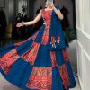 LNB 1696 Blue Pure Cotton Lehenga Choli Perfect for Wedding, Party, Pooja, Housewarming, Baisakhi Special Price ₹3499. Delivery 4-6 Working Days. | Lehenga, Bollywood Lehenga, Creative Lehenga, Designer Lehenga, Embroidered Lehenga, Party Wear Lehenga