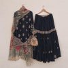  LG 1887 Black Color Chinnon Sequences Embroidery Work Salwar Suit Casual, Wedding, Party, Festive, Events Etc.4-6 Working Days@ 2399/-only | Jump Suits, Salwar suit, Casual Suits, Creative suits, Designer Suits, Palazzo Suits, Party Wear Suits, Patiala Suits, Straight Suits