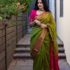 KP 6011 Green Color Soft Lichi Silk Jacquard Designer Work Saree Introductory Price ₹1449. Delivery 4-6 Working Days. Shop now. | Sarees, Bollywood Sarees, Creative Sarees, Designer Sarees, Embroidered Sarees, Ethnic Saree, Modern Digital sarees, Party Wear Sarees