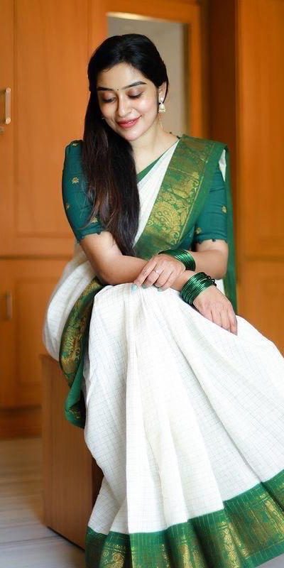 KP 3025 Green Soft Lichi Silk Saree Perfect for Wedding, Party, Baby Shower, Onam, Durga Puja . Available at ₹1449 only. Delivery 4-6 Working Days. | Sarees, Bollywood Sarees, Creative Sarees, Designer Sarees, Embroidered Sarees, Ethnic Saree, Modern Digital sarees, Party Wear Sarees