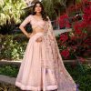 LNB 1426 Light Pink Gold Crush With Sequins Work & Embroidery Work Lehenga Choli . Best Price ₹3499. Delivery 4-6 Working Days. Shop now. | Lehenga, Bollywood Lehenga, Creative Lehenga, Designer Lehenga, Embroidered Lehenga, Party Wear Lehenga