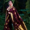KP 3035 Maroon Soft Lichi Silk Saree Perfect for Wedding, Party, Housewarming, Raksha Bandhan, Family Gatherings . Exclusive Offer ₹1399. Delivery | Sarees, Bollywood Sarees, Creative Sarees, Designer Sarees, Embroidered Sarees, Ethnic Saree, Modern Digital sarees, Party Wear Sarees