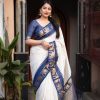 KP 5078 Navy Blue Color Soft Lichi Silk with Lace Work & Lace Border. Saree Best Price ₹1449. Delivery 4-6 Working Days. Shop now. | Sarees, Bollywood Sarees, Creative Sarees, Designer Sarees, Embroidered Sarees, Ethnic Saree, Modern Digital sarees, Party Wear Sarees