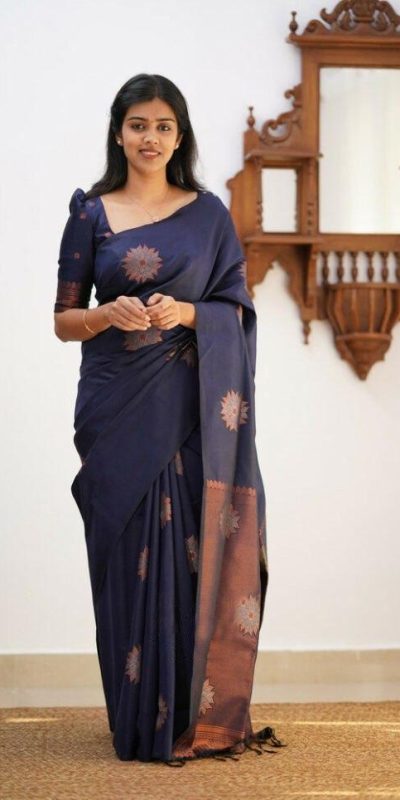 KP 5009 Navy Blue Soft Lichi Silk Saree Perfect for Wedding, Party, Pooja, Lohri, Reception . Special Price ₹1319. Delivery 4-6 Working Days. Shop | Sarees, Bollywood Sarees, Creative Sarees, Designer Sarees, Embroidered Sarees, Ethnic Saree, Modern Digital sarees, Party Wear Sarees