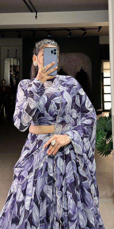 LNB 1027 Navy Blue Color Tabby Silk Lehenga Choli with Designer Work. Exclusive Offer ₹1999. Delivery 4-6 Working Days. Shop now. | Lehenga, Bollywood Lehenga, Creative Lehenga, Designer Lehenga, Embroidered Lehenga, Party Wear Lehenga