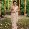KP 4040 Off White Soft Lichi Silk Saree Perfect for Wedding, Party, Ethnic Day, Raksha Bandhan, Temple Visit Exclusive Offer ₹1299. Delivery 4-6 Working D | Sarees, Bollywood Sarees, Creative Sarees, Designer Sarees, Embroidered Sarees, Ethnic Saree, Modern Digital sarees, Party Wear Sarees