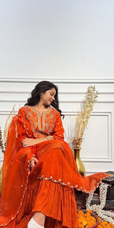 VLM 259 Orange Chinon Silk with Lace Work & Embroidery Work Salwar Suit . Special Price βΉ1749. Delivery 4-6 Working Days. Shop now. | Jump Suits, Salwar suit, Casual Suits, Creative suits, Designer Suits, Palazzo Suits, Party Wear Suits, Patiala Suits, Straight Suits