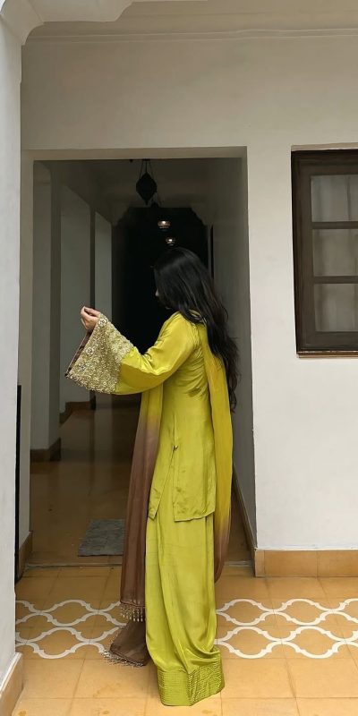 NSR 854 Parrot Green Natural Satin Silk Sequence Work with Lace Work & Embroidery Work Salwaar Suit Now at just ₹1799. Delivery 4-6 Working Days. Shop now. | Jump Suits, Salwar suit, Casual Suits, Creative suits, Designer Suits, Palazzo Suits, Party Wear Suits, Patiala Suits, Straight Suits