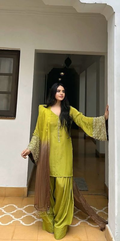 NSR 854 Parrot Green Natural Satin Silk Sequence Work with Lace Work & Embroidery Work Salwaar Suit Now at just ₹1799. Delivery 4-6 Working Days. Shop now. | Jump Suits, Salwar suit, Casual Suits, Creative suits, Designer Suits, Palazzo Suits, Party Wear Suits, Patiala Suits, Straight Suits