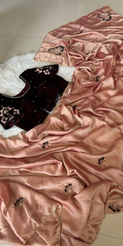 AC AZAELEA Peach Rangoli Silk Lace Work & Resham Work Saree with . Exclusive Offer ₹2549. Delivery 4-6 Working Days. Shop now. | Sarees, Bollywood Sarees, Creative Sarees, Designer Sarees, Embroidered Sarees, Ethnic Saree, Modern Digital sarees, Party Wear Sarees