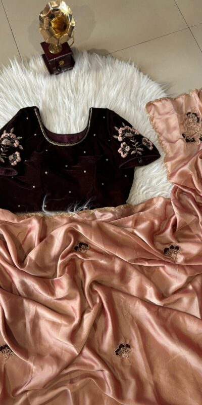 AC AZAELEA Peach Rangoli Silk Lace Work & Resham Work Saree with . Exclusive Offer ₹2549. Delivery 4-6 Working Days. Shop now. | Sarees, Bollywood Sarees, Creative Sarees, Designer Sarees, Embroidered Sarees, Ethnic Saree, Modern Digital sarees, Party Wear Sarees