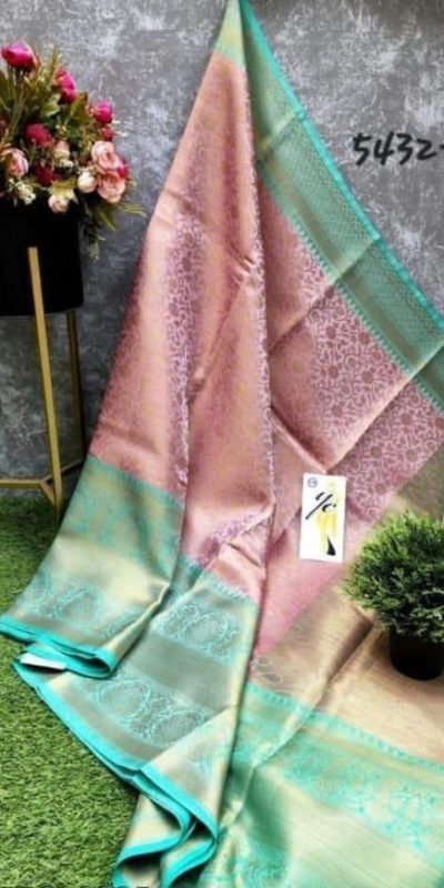 KP 5093 Peach Soft Lichi Silk With Lace Work & Lace Border Saree Now a t just ₹1449. Delivery 4-6 Working Days. Shop now. | Sarees, Bollywood Sarees, Creative Sarees, Designer Sarees, Embroidered Sarees, Ethnic Saree, Modern Digital sarees, Party Wear Sarees