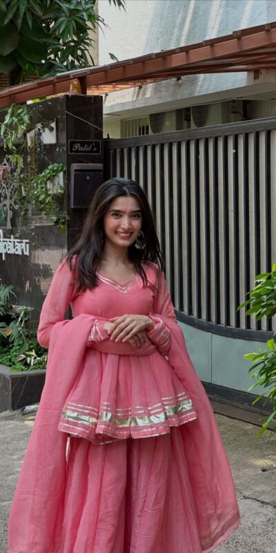 ZSR 3135 Peach Tabby Organza Salwar Suit Perfect for Wedding, Party, Temple Visit, Karwa Chauth, Festival Celebrations – . Get it for ₹1849. Delivery | Jump Suits, Salwar suit, Casual Suits, Creative suits, Designer Suits, Palazzo Suits, Party Wear Suits, Patiala Suits, Straight Suits