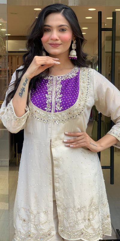 SRK 5277 Purple Mal Cotton With Embroidery Work & Bead Work Salwar Suit . Affordable Price ₹1799. Delivery 4-6 Working Days. Shop now. | Jump Suits, Salwar suit, Casual Suits, Creative suits, Designer Suits, Palazzo Suits, Party Wear Suits, Patiala Suits, Straight Suits