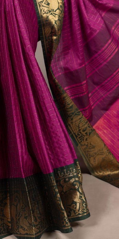 YNF 7405 Rani Pink Poly Cotton With Zari Work Saree . Wedding, Party, Festive, Events Now at just ₹1449. Delivery 4-6 Working Days. Shop now. | Sarees, Bollywood Sarees, Creative Sarees, Designer Sarees, Embroidered Sarees, Ethnic Saree, Modern Digital sarees, Party Wear Sarees