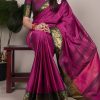 YNF 7405 Rani Pink Poly Cotton With Zari Work Saree . Wedding, Party, Festive, Events Now at just ₹1449. Delivery 4-6 Working Days. Shop now. | Sarees, Bollywood Sarees, Creative Sarees, Designer Sarees, Embroidered Sarees, Ethnic Saree, Modern Digital sarees, Party Wear Sarees