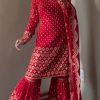RTC 5921 Red Faux Georgette Salwarv suit with Lace Work. Wedding, Party, Festive, Events Grab it for ₹2549. Delivery 4-6 Working Days. Shop now. | Jump Suits, Tops & Bottoms, Track Suits, Salwar suit, Casual Suits, Creative suits, Designer Suits, Palazzo Suits, Party Wear Suits, Patiala Suits, Straight Suits, Trendy Wear